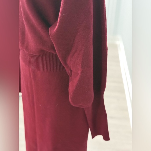 NWT Elegant Red Women's Dress L - Picture 9 of 11